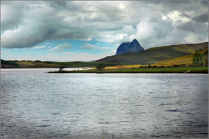 Loch Borralan and Suilven.