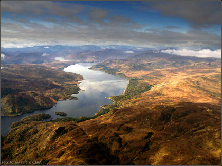 Loch Katrine and the Trossachs.
