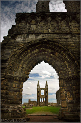 Cathedral ruins at St Andrews .