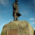 Memorial to David Stirling, founder of the SAS.