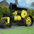Old steam engine, Victoria Park, Aberfeldy