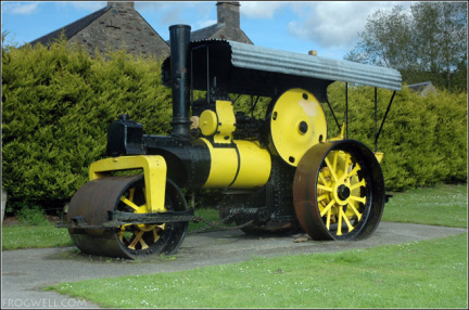 Old steam engine, Victoria Park, Aberfeldy