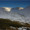 Grampian Mountains from the Devils Elbow, Glenshee