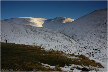 Grampian Mountains from the Devils Elbow, Glenshee
