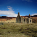 Ruined house at the foot of Carn Chois, near Comrie