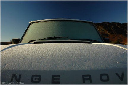 My ice covered Range Rover