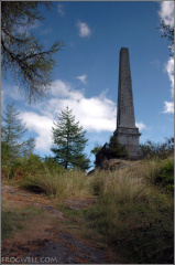 Melville Monument overlooking Comrie