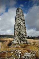 Monument to Neil Munro, Novelist, Poet &amp; Journalist (1863-1930).  Situated North of Inveraray.
