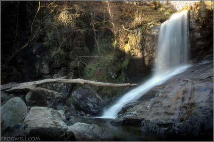 Waterfall above Loch Earn.