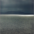 A distant view of the Isle of Skye from Redpoint.