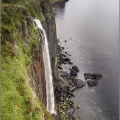 Waterfall and Kilt Rock.