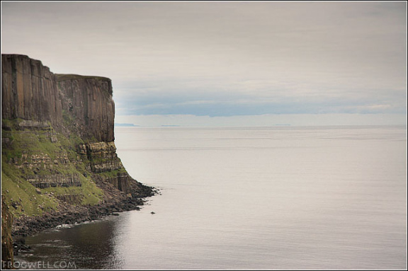 Kilt Rock with the Isle of Lewis and Eye Peninsula just visible in the background.