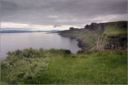 Skye coast line just South of Kilt Rock.