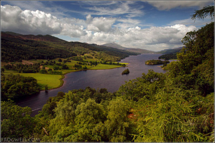 Loch Tummel from the Queen's View.