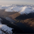 Loch Voil from a microlight