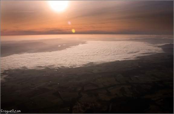 The Forth Valley from 5000 feet