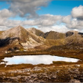 The Mamores from Mam na Gualainn