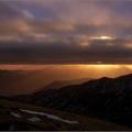 sunset from Meall Corranaich