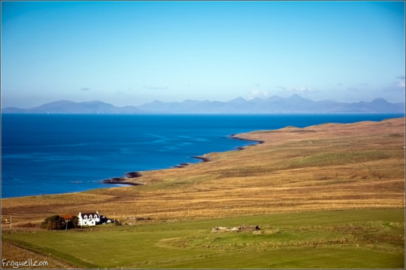 North Skye with the Hebrides in the background
