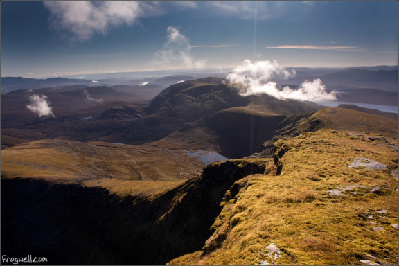 Looking South East from Sgurr Mor