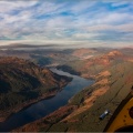 Loch Lubnaig from the air.