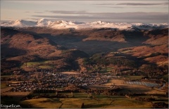 Comrie from 2500 feet. 22/11/2015