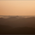 Aerial photo of haze over Breadalbane mountains (1)