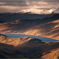 Loch Lednock Reservoir from the air (1)