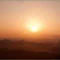 Sunset over Ben Vorlich and Stuc a Chroin from the air (1)