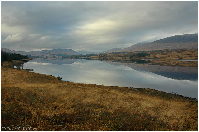 Looking East across Loch Tulla, near Bridge of Orchy
