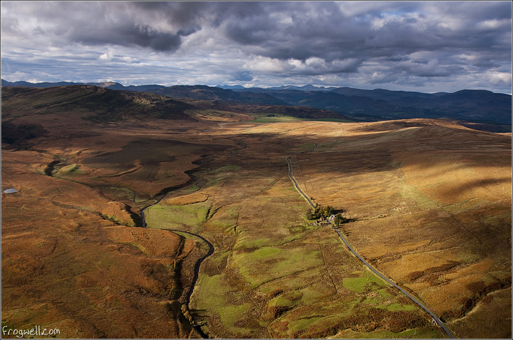 The Langside road between Braco and Comrie (1)